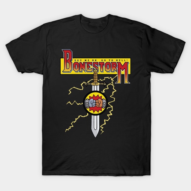 bonestorm T-Shirt by The Metafox Crew Shop